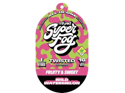 Buy Mfused Wild Watermelon Super Fog Twisted Disposable | 1g